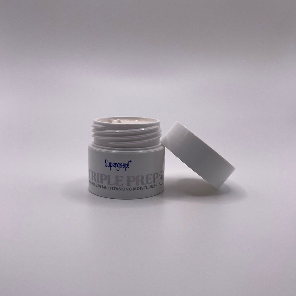 SuperGoop! SPF 40 Triple Prep Weightless Multitasking Mini Face Moisturizer